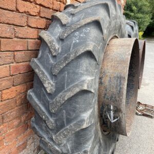 Michelin Agribib 18.4R38 (460/85R38) Stocks Dual wheels with clamps