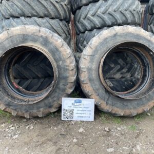 Michelin Agribib 20.8R38 (520/85R38) Stocks dual wheels with clamps