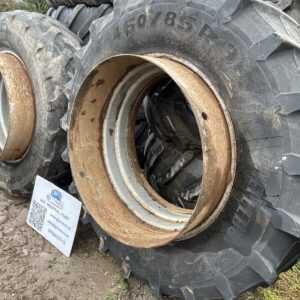 Trelleborg 460/85R38 (18.4R38) Stocks dual wheels with clamps