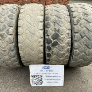 Michelin XHA 15.5R25 5 stud JCB wheels