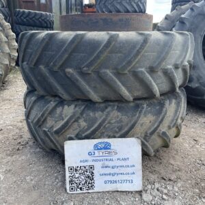 Michelin Agribib 20.8R38 (520/85R38) Stocks dual wheels with clamps