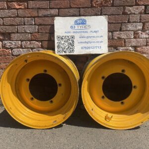 GKN 16×26 5 stud JCB rims