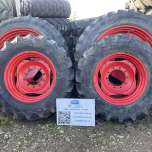 14.9R46 (380/90R46) 8 stud & 380/85R30 (14.9R30) 10 stud Fendt row crop wheels