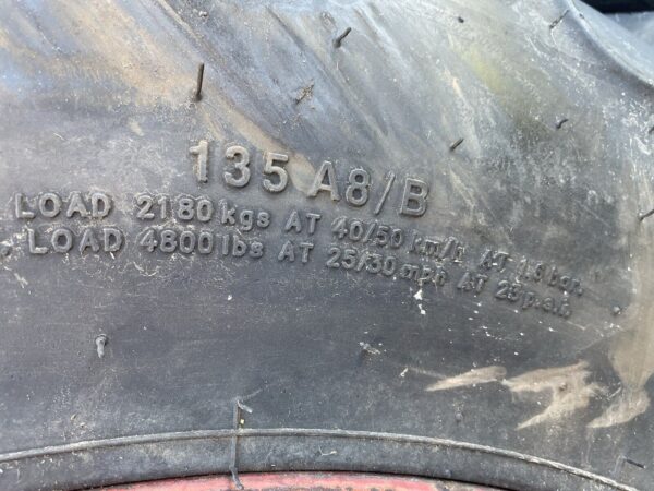 14.9R46 (380/90R46) 8 stud & 380/85R30 (14.9R30) 10 stud Fendt row crop wheels - Image 20