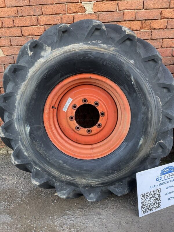 23.1-26 8 stud wheels to fit Claas Dominator - Image 19