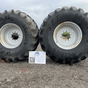 Mitas SFT 900/60R32 10 stud wheels